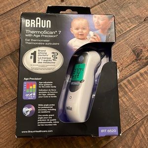Braun ear thermometer